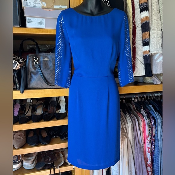 ⭐️BOGO FREE⭐️ NWT BCBG MAXAZRIA Lexy Studded dress - Picture 5 of 11